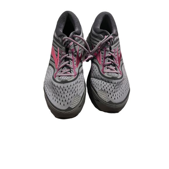 BROOKS Ariel 18 Gray Pink Women's Running Shoes Sneakers - Picture 3 of 6